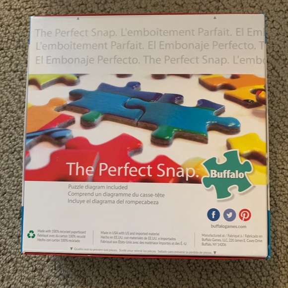 Charles Wysocki A Christmas Greeting 1000pc Puzzle - Picture 3 of 4